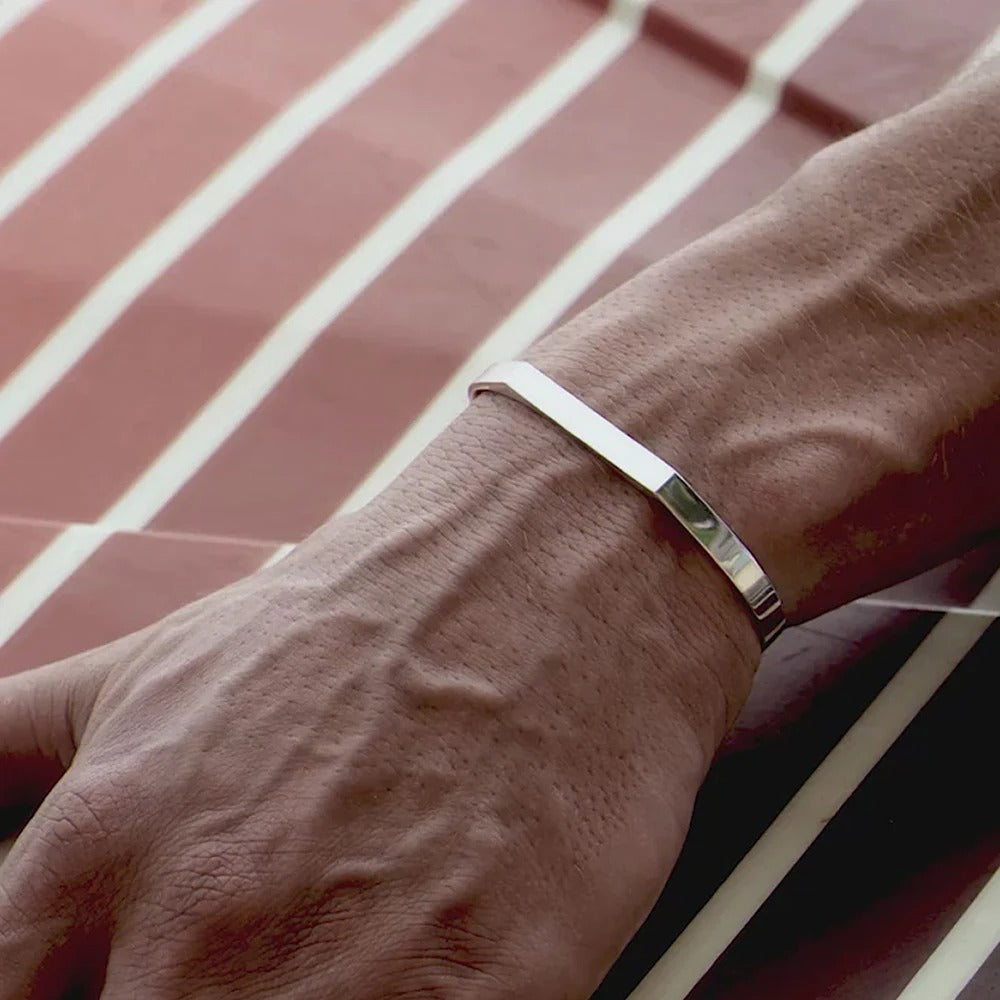 Alverano Bracciale Edge Steel