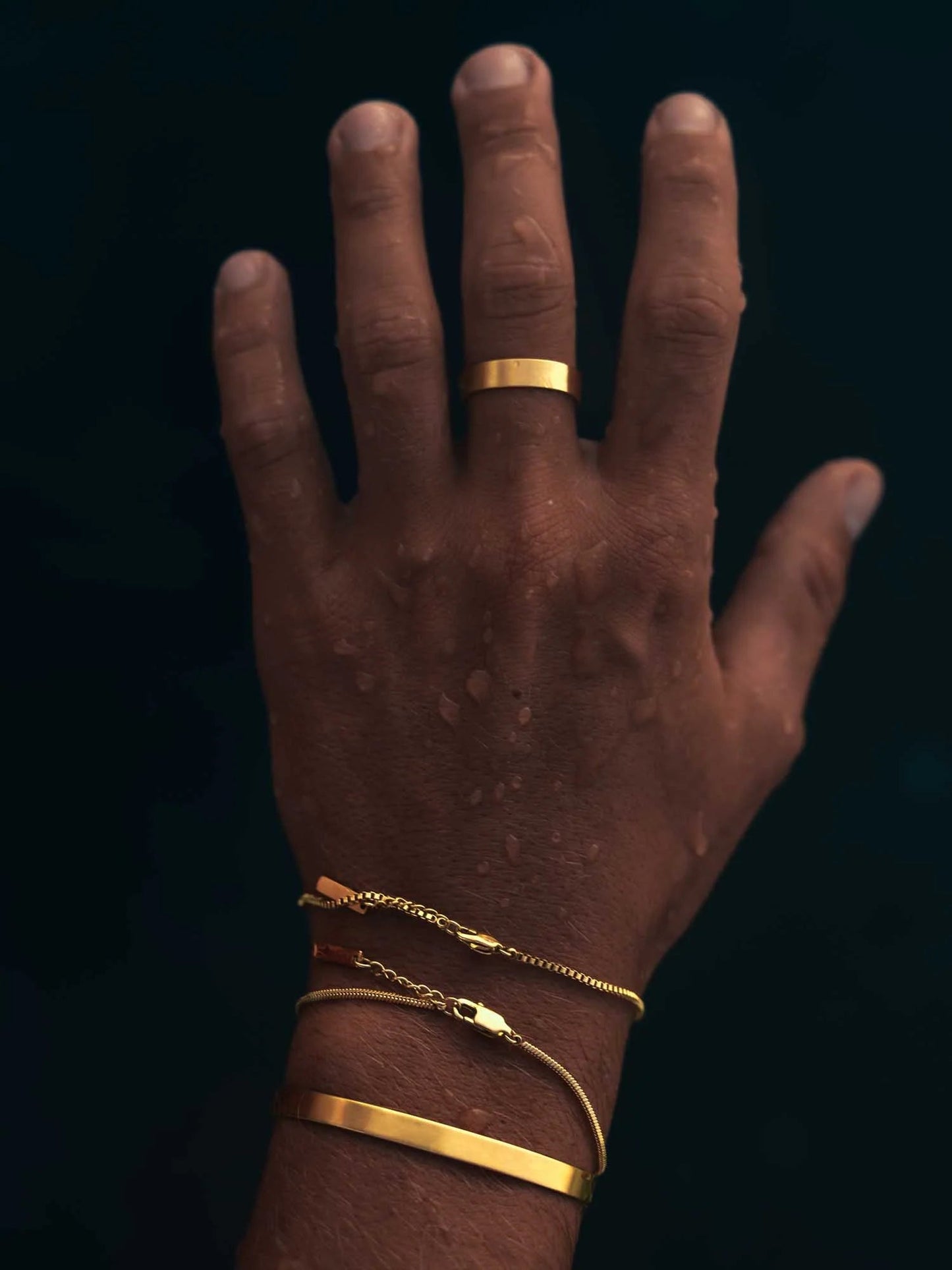 Alverano Unisize Bracciale Champagne