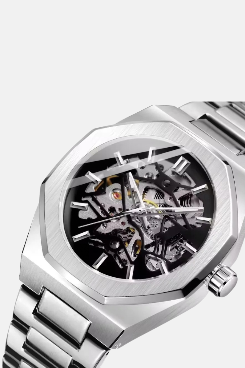 Alverano Automatico Onyx Steel